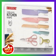Everrich 6 Pcs Corrugated Kitchen Knife Set - mawarrose1