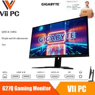 GIGABYTE G27Q Gaming Monitor 1ms Response Time QHD &amp; 144Hz  8-bit color, 92% DCI-P3 come with HDMI &amp; DP cable