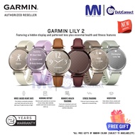 Garmin Lily 2 - The Small, Stylish Smartwatch with Hidden Display and Silicone / Nylon / Leather Band