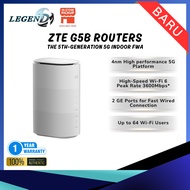 [MY Set] ZTE G5B Routers 5G Platform | High Speed Wi-Fi 6 Peak Rate 3600Mbps* | Up to 64 WiFi Users