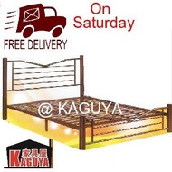 Queen / King size Heavy Duty bed frame Metal Bed with Foldable unique Bed base 1 year warranty