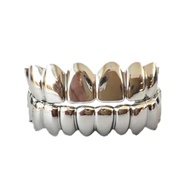 SowSmile Silicone Gel Grillz Gold Grills for Your Teeth, Gold Teeth Tooth Grillz for Men and Women, 