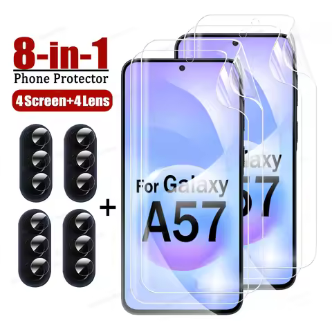 8-IN-1 Hydrogel Film For Samsung Galaxy A57 A37 A17 A16 A15 A14 A24 A26 A34 A54 A35 A36 A55 A56 5G H