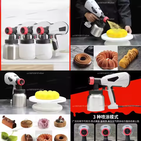 Sandblasting machine baking small cakes west point mousse French home commercial dessert chocolate b