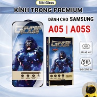 Samsung A05, A05S premium transparent tempered glass full screen phone screen protector