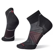 SMARTWOOL 01653 Run Zero Cushion Ankle Running Socks - Black