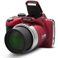 Minolta Pro Shot 16 Mega Pixel HD Digital Camera with 53x Optical Zoom, Full 1080p HD Video & 16GB S