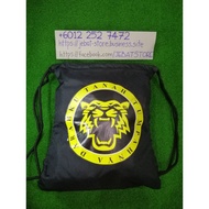 Malaysia football drawstring bag / beg tali round design