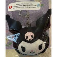 Sanrio Kuromi Head Plush SimplyGo EZ-Link Charm