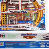 [G9D PRODUCT] Indonesia Fast MRT Trains Train Toy Music Lights NI9