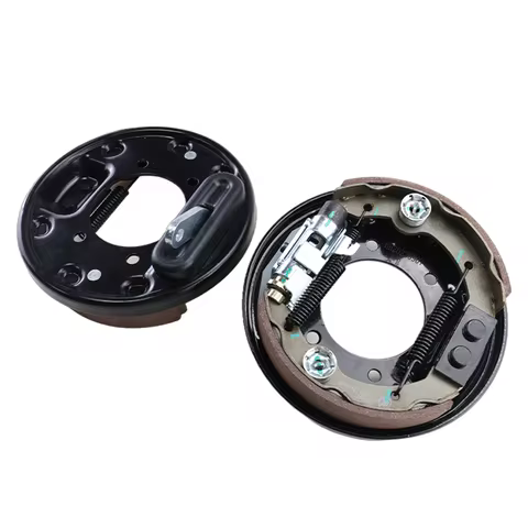 Golf Cart Brake Assembly with Brake Shoes for EZGO TXT PDS and Ya ma ha G9-G22 Driver & Passenger Si