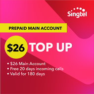 Singtel SGD26 hi Top-up