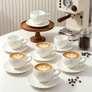 6pcs/1set 90ml/3.Oz Luxury Pumpkin Shaped Ceramic Coffee Cup And Saucer, Includes Coffee Cup And Tea