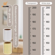 Height Growth Chart Wall Stickers - Removable Height Measurement Wallpaper for Kids Nursery Bedroom 