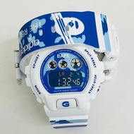 G SHOCK DW690 WHITE BAPE KID CUDI CRAZY COLOUR BATHING APE CS4 Nb3 CB2 PL4 SN4 Jam Tangan Lelaki Wan