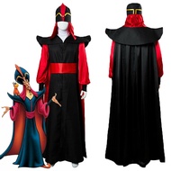 Aladdin The Return Of Jafar Cosplay Robe Cloak Cape Hat Wizard Costume Outfit