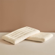 Five-Star Hotel Neck Pillow Knitted Cotton 3D Bubble Massage Shaping Low Pillow Anti-snoring Whole H