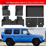 LHD For Mercedes-Benz G Class/G500/G350/AMG G63 SUV 2019-2025 TPE 3D Mats Custom Fit Floor Liner Tru