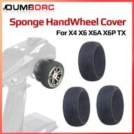 DUMBORC 1/3PCS High Elastic Sponge HandWheel Cover Radio Transmitter For X4 X6 X6A X6P TX Transmitte