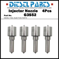 4x Diesel Common Rail Fuel Injector Nozzle Tips G3S52 for Injector 295050-1060 16600-3XN0A