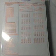 SPM Kertas Jawapan Objektif / Objective Answer Sheet A4 OMR 480 sheet (Price For 1 Pack)