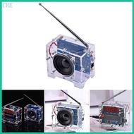 CRE Practice DIY Radio Kit LCD Display FM 87-108MHz Digital Radio Solder Assembly