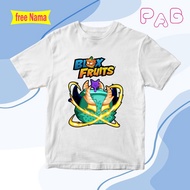 Cute Fashion T-Shirt Childrens clothes childrens t-shirts with blox fruit dragon S-5XL Cotton