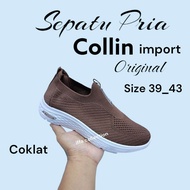 sepatu PRIA COLLIN SKW rajut terbaru import