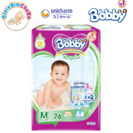 Bỉm Tã Quần Bobby Gạo Non Gói Siêu Đại M76/L68/XL62/XXL56