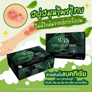สบู่สมุนไพร ว่านรางจืด WAN RANG CHUET HERB SOAP 100g. กลากเกลื้อน สิวที่หลัง คอดำ ขาหนีบดำ สะเก็ดเงิ