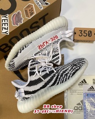 รองเท้าAdidas Yeezy Boost SPLY-350 V2 Zebra white-black รองเท้าวิ่ง รองเท้ามาราธอน รองเท้าผ้าใบ รีวิวสินค้าถ่ายงานจริง100%