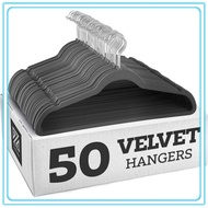 Set of 50 VELVET HANGERS clothes HANGERS ️Green Home ️