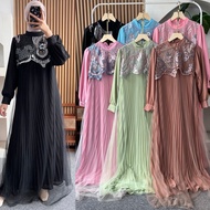 Little boutique FARANA SIGNATURE BRUKAT LONGDRESS BL101