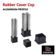 Rubber Foot Pad Foot Cap Aluminium Profile 20x20 20x40 30x30 30x60 40x40 40x80