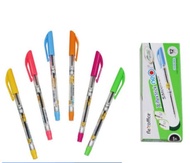 Ballpen - FLEXoffice pen black ,red ,blue ink 0.5 / 0.7
