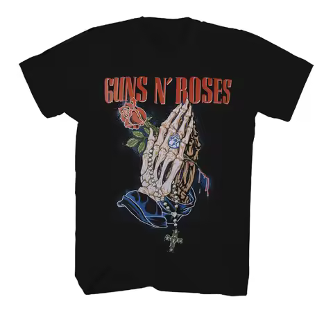 Guns N 'Roses: Guns N' Roses and Rose Band, Guns N 'Roses, Casual T-Shirt, Men's and Women's Luxury 