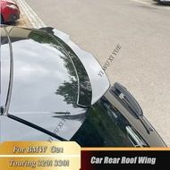 For BMW 3 Series G21 Touring 320i 330i M340i Rear Wing Spoiler Rear Roof Lip Cap Spoiler Wing ABS Ca