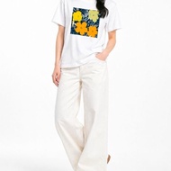 UNIQLO SPRZ NY Andy Warhol Flowers UT T-Shirt Off-White M Chest 36 L 38