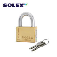 SOLEX งานสั่งทำMaster key  KEY ALIKE Double Key กุญแจคล้องสายยู (ดอก 2 ร่อง)