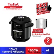 pressure cooker... ♩Tefal Home Chef Smart Multicooker (6L) CY601D  CY601D65 Pressure Cooker✭