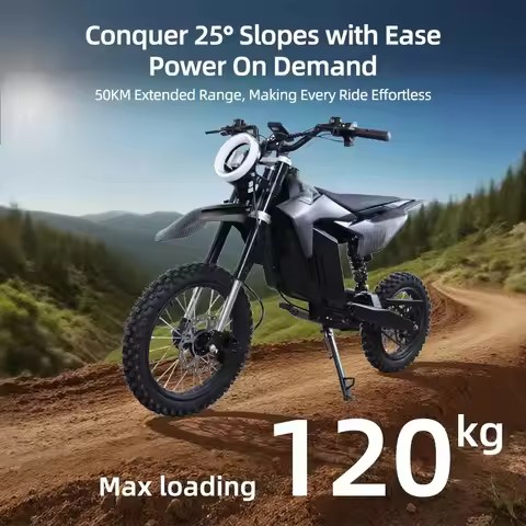 Dirk Bike Em10 30Mph 2000w Lithium Battery Kids Electric Bike Youth Electric Pit Bike