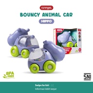 IQ Angel Bouncy Animal Car Hippo IQ8059