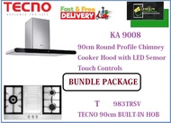 TECNO HOOD AND HOB BUNDLE PACKAGE FOR( KA 9008 &amp; TA 983TRSV)/ FREE EXPRESS DELIVERY