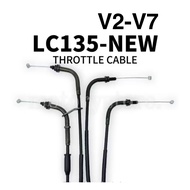 YAMAHA LC135 NEW V2-V7 Throttle Cable 55C-F6301-10 Tali Minyak LC135 Baru 135LC