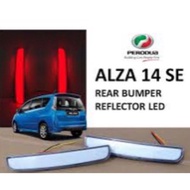 PERODUA ALZA REAR BUMPER REFLECTOR LED LAMP / LIGHT BAR (2014-2017)