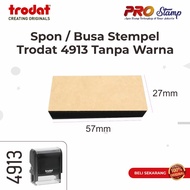 Sponge Trodat 4913 Stamp Pad Foam/ Without Color