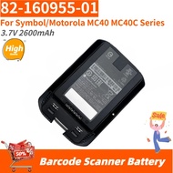 82-160955-01 High Quality Barcode Scanner Battery 3.7V 2600mAh for Symbol/Motorola MC40 MC40C Series