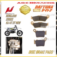 HENGJIAN DISC BRAKE PADS HENGJIAN 250CC HJ 2T V2 250CC HJ 4T V2 DIRT BIKE GOLD QUALITY HNL