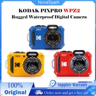 KODAK PIXPRO WPZ2 Rugged Waterproof Digital Camera 16MP 4X Optical Zoom 2.7" LCD Full HD Video
