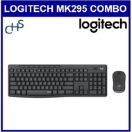 Logitech MK295 Silent Wireless Combo Comfort Compact Mouse Full Size Keyboard 920-009782 2 Yrs Warra